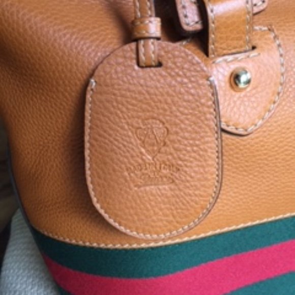 GUCCI Italian leather bag - Tan - Picture 11 of 15